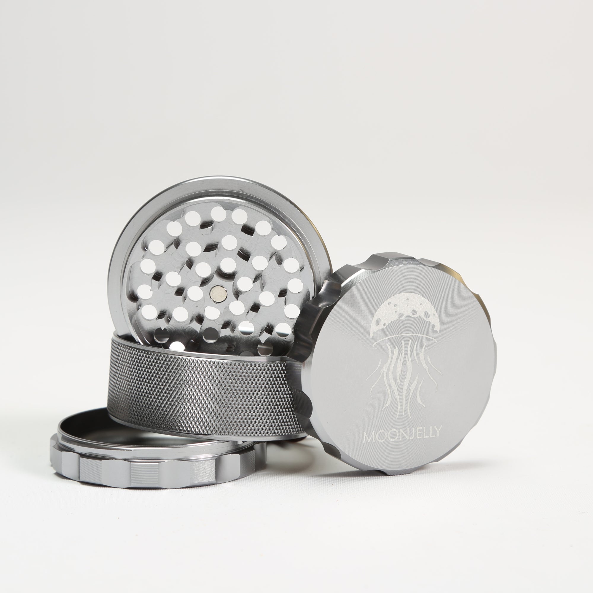 silver grinder with &