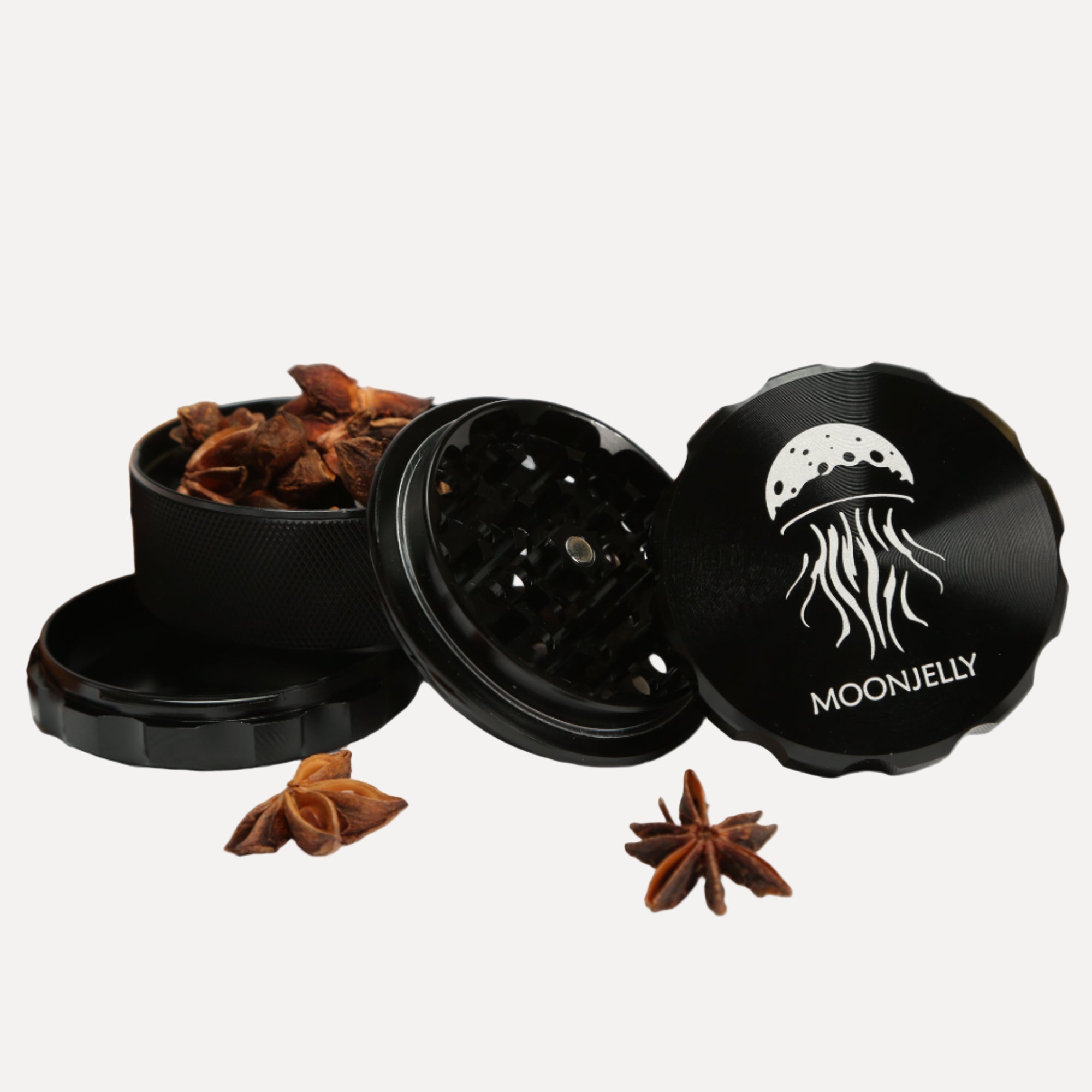 Black grinder with &