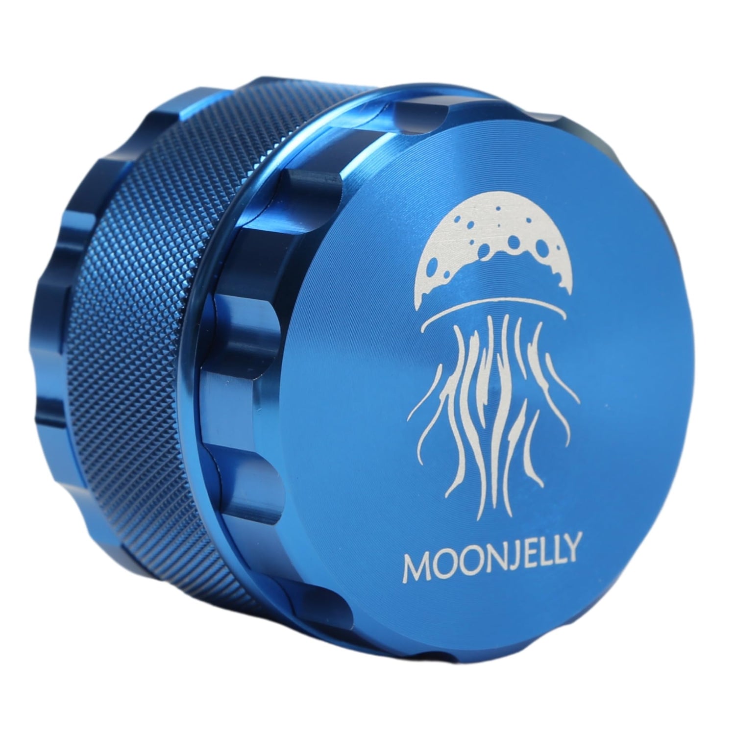 Blue metal grinder with &